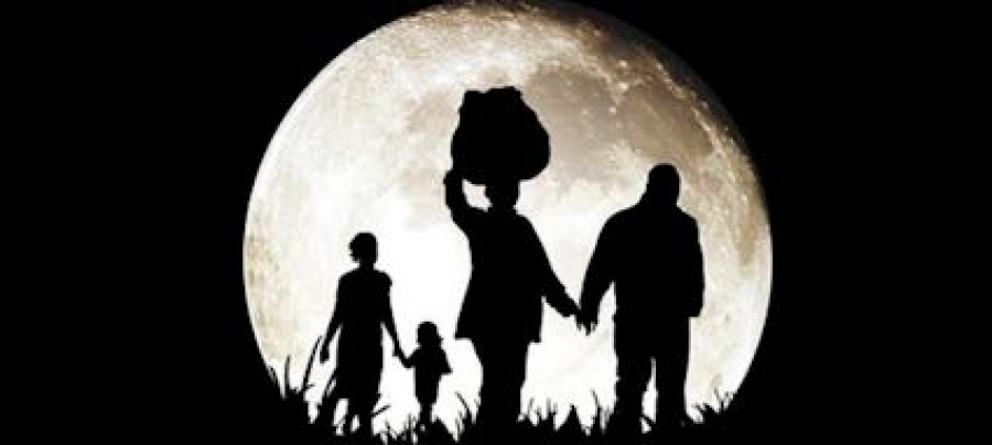 refugees in the night